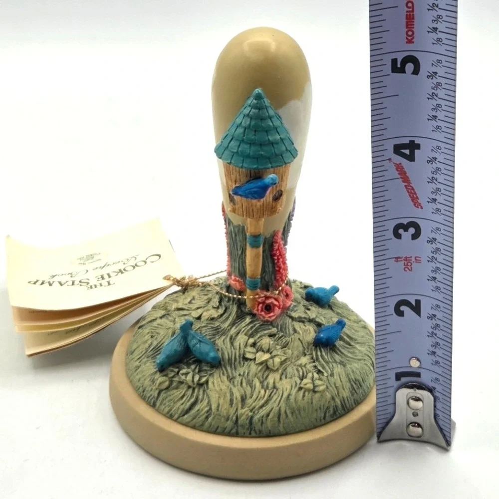 VTG‎ Brown Bag Cookie Art Stamp Birdhouse #33 Hill Design Bird Cookie Press New